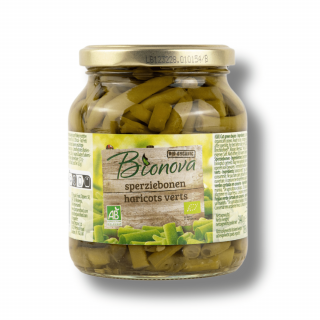BIONOVA | Bio Sterilované zelené fazolky