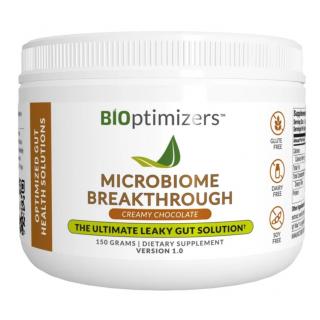 BiOptimizers | Biome Breakthrough s kolagenem a vývarem - Čokoláda - 150 g