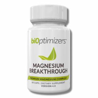 BiOptimizers | Hořčík - Magnesium Breakthrough - 30 ks, 60 ks Obsah: 60 ks
