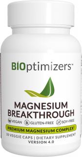 BiOptimizers | Hořčík - Magnesium Breakthrough kapsle Obsah: 30 ks