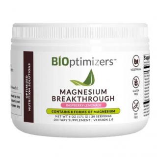 BiOptimizers | Komplex 8 hořčíků - Mg Breakthrough - 171 g (30 dávek) Obsah: Maliny
