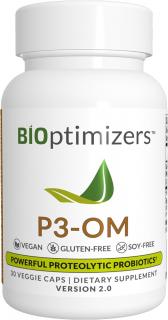 BiOptimizers | Prebiotikum a probiotikum - P3-OM Obsah: 30 ks