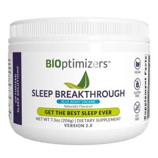 BiOptimizers | Rychlé usnutí - Sleep Breakthrough Blue Berry Dreams - 205 g