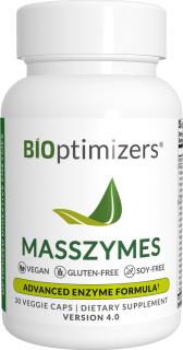 BiOptimizers | Trávicí enzymy - Masszymes Obsah: 30 ks