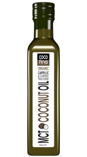 C8 & C10 MCT Kokosový olej - Bio  Doprodej značky. Objem: 250 ml