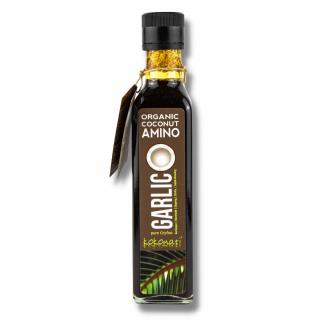 Ceylon Kokonati | Bio amino omáčka z kokosové mízy - 250 ml Obsah: Česneková