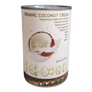 Ceylon Kokonati | Bio Kokosové mléko - 74% dužiny - 400 ml