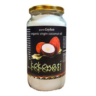 Ceylon Kokonati | Extra panenský cejlonský kokosový olej - 500 ml, 1 l Obsah: 1 l