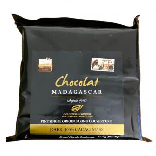 Chocolat Madagascar | 100% čokoláda na vaření a pečení  - 1 kg