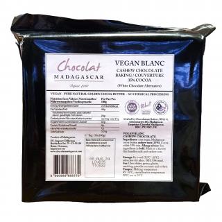Chocolat Madagascar | 35 % bílá čokoláda na pečení - Vegan Blanc
