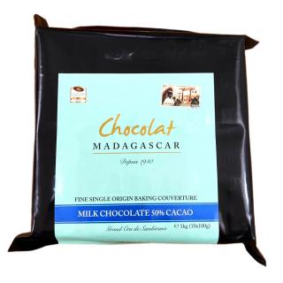 Chocolat Madagascar | 50% čokoláda na vaření a pečení - 1 kg