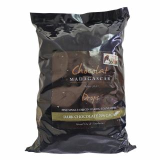 Chocolat Madagascar | Čokoládové pecky na pečení - 70 % kakaa