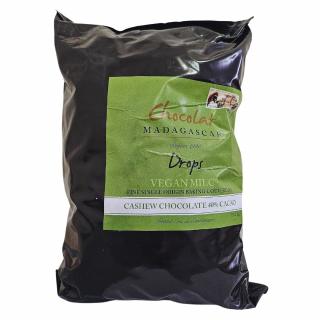 Chocolat Madagascar | Kešu Milc® čokoládové pecky na pečení - 40 % kakaa