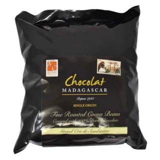 Chocolat Madagascar | Pražené Grand cru de Sambirano kakaové boby ve 100% čokoládě