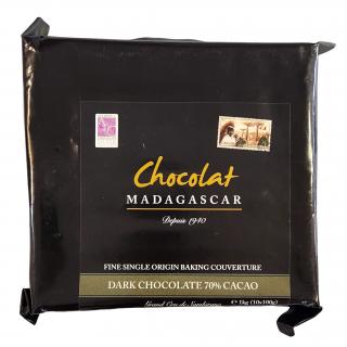 Chocolat Madagascar | Tmavá čokoláda na pečení - 70 % kakaa