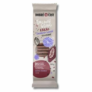 DOBRÉ ČASY | Bio Čekankové sušenky - Kakao - 100 g