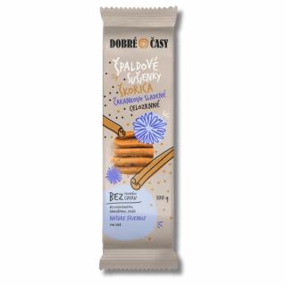 DOBRÉ ČASY | Bio Čekankové sušenky - Skořice - 100 g