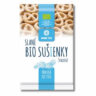 DOBRÉ ČASY | Bio Špaldové preclíky s mořskou solí - 140 g