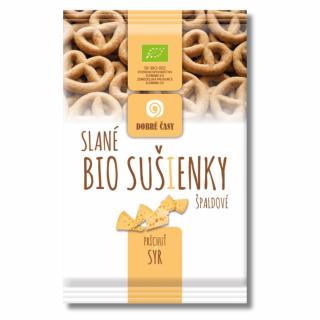 DOBRÉ ČASY | Bio Špaldové preclíky se sýrovou příchutí - 140 g