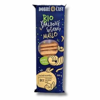 DOBRÉ ČASY | Bio Špaldové sušenky - Máslo