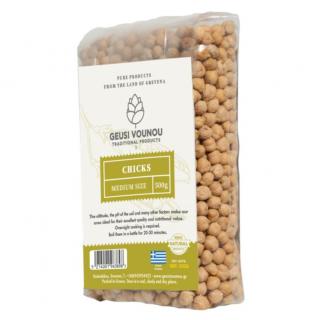 Geusi Vounou | Řecká cizrna - 500 g - pravebio.cz