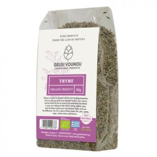 Geusi Vounou | Řecký bio tymián - 80 g - pravebio.cz