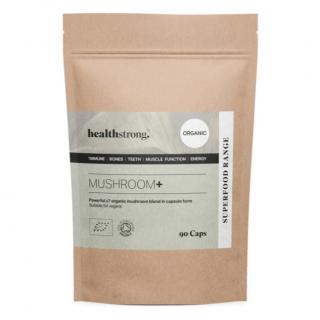 Healthstrong | Směs adaptogenních hub - Mushroom+ Obsah: 90 kapslí