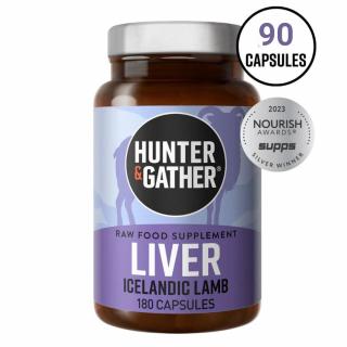 Hunter a Gather | Mrazem sušená jehněčí játra - 90 ks