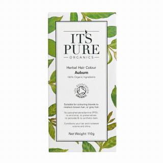 It's Pure | Přírodní barva na vlasy - Hnědočervený odstín Obsah: 100 g