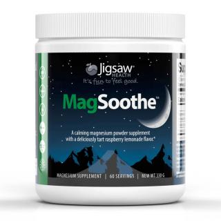 Jigsaw Health | Rozpustný hořčík glycinát - MagSoothe - 5.5 g, 60 sáčků, 330 g Obsah: 330 g