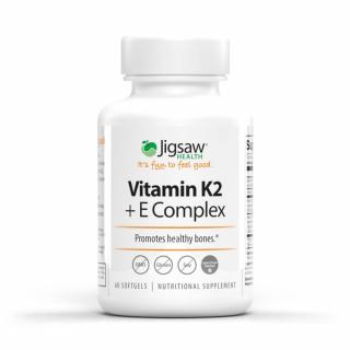 Jigsaw Health | Vitamin K2 + E Complex - 60 kapslí