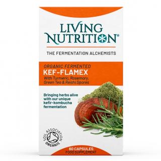 Living Nutrition | Bio Fermentovaná směs bylin - KEF-Flamex - 60 kapslí