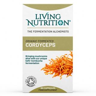 Living Nutrition| Fermentovaný bio cordyceps - 60 kapslí