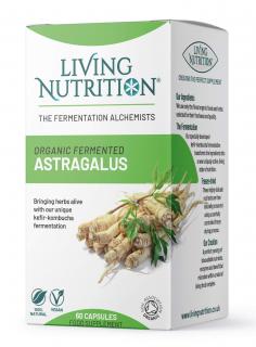 Living Nutrition | Fermentovaný kozinec blanitý (astragalus) - 60 kapslí