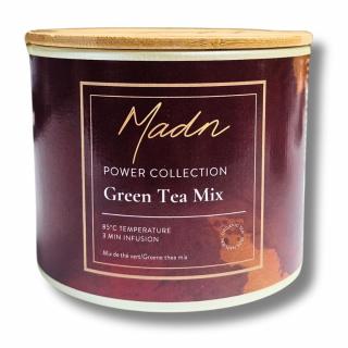Madn Tea | Green Tea Mix - Bio směs zeleného čaje s bylinkami a ovocem Obsah: 200 g