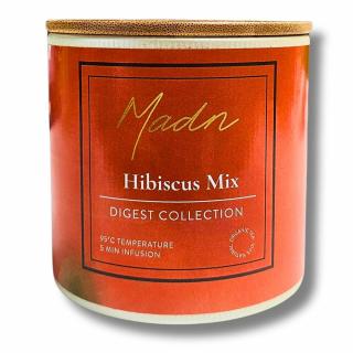 Madn Tea | Hibiscus Mix - Bio sypaný čaj s ibiškem, mátou a ovocem Obsah: 80 g