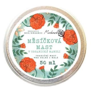 Medarek | Bio Měsíčková mast v mandlovém oleji Obsah: 15 ml