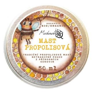Medarek | Bio Propolisová mast Obsah: 15 ml
