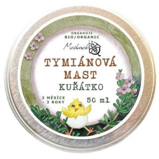 Medarek | Bio Tymiánová mast Kuřátko Obsah: 15 ml