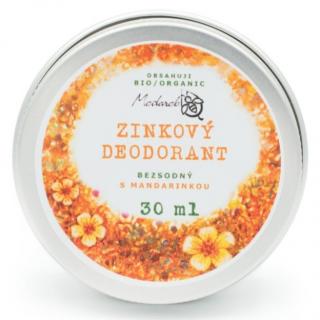 Medarek | Bio Zinkový deodorant s mandarinkou Obsah: 50 ml