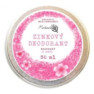 Medarek | Bio Zinkový deodorant s růží Obsah: 15 ml