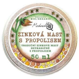 Medarek | Zinková mast s propolisem bio Objem: 15 ml