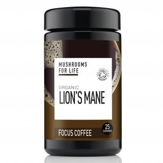 Mushrooms For Life | Bio Instantní káva s houbou Hericium