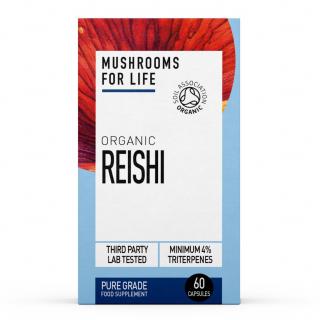 Mushrooms for Life | Lesklokorka lesklá kapsle - Reishi