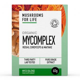 Mushrooms for Life | Směs reishi, cordyceps, maitake - MyComplex