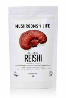 Mushrooms4Life | Houba Reishi (Lesklokorka lesklá) v prášku - 60 g