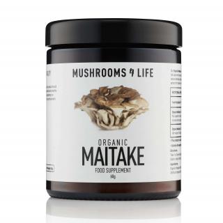 Mushrooms4Life | Maitake (Trsnatec lupenitý) v prášku - 60 g