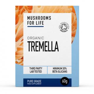 Mushrooms4Life | Tremella (Rosolovka řasotvará) v prášku - 60 g