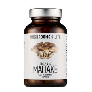 Mushrooms4Life | Trsnatec lupenitý kapsle - Maitake - 60 ks
