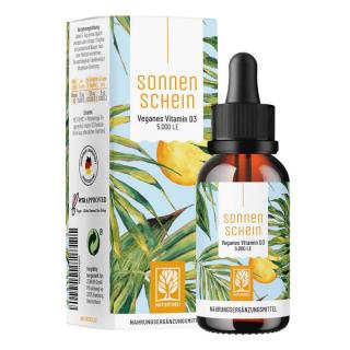 Naturtreu | Vitamín D3 kapky 5000 I.E. - SonnenSchein - 50 ml